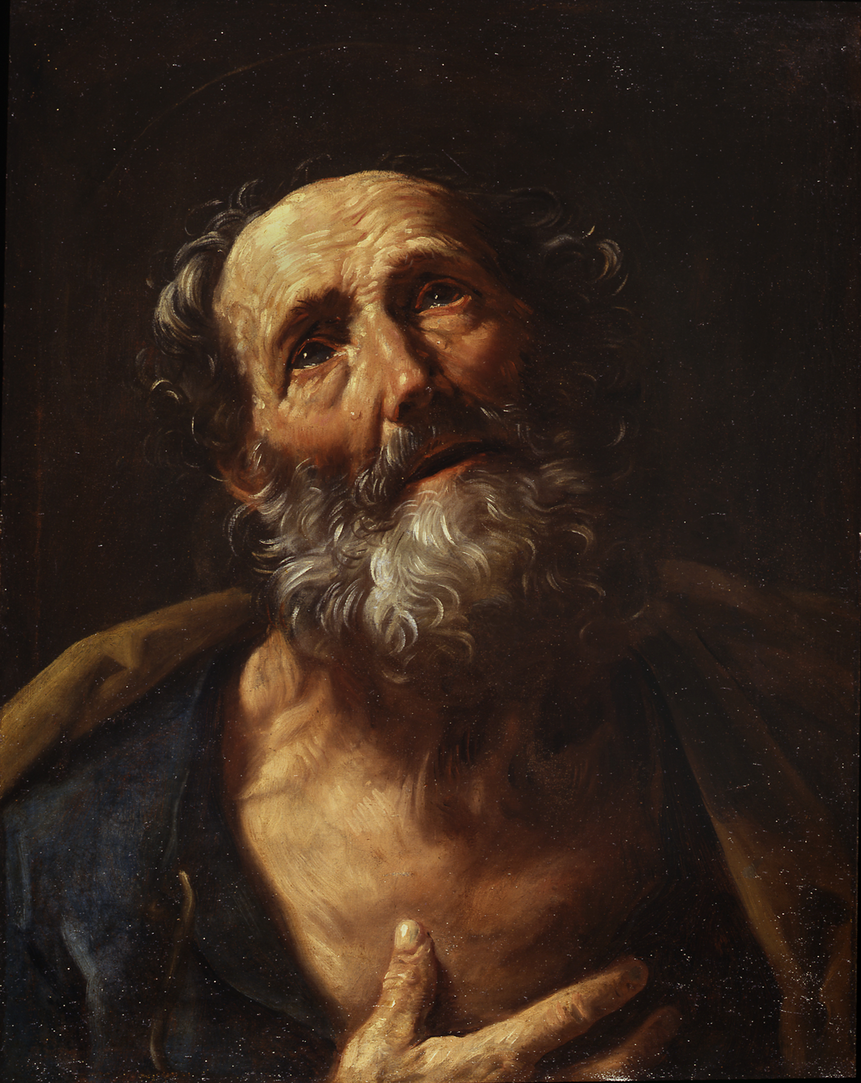 St. Peter Penitent - Guido Reni - WikiArt.org - encyclopedia of visual arts