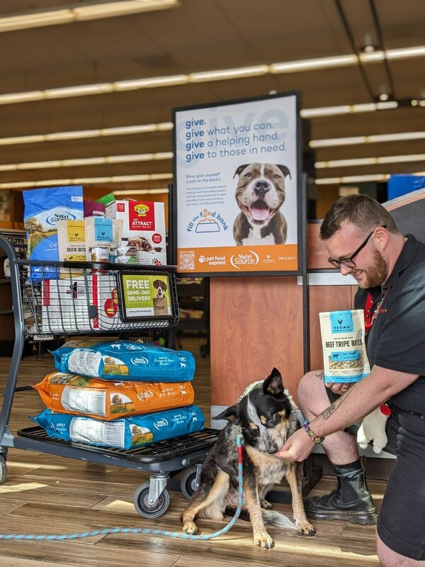 Pet Food Express Launches Annual Fill The Food Bank Food Drive To