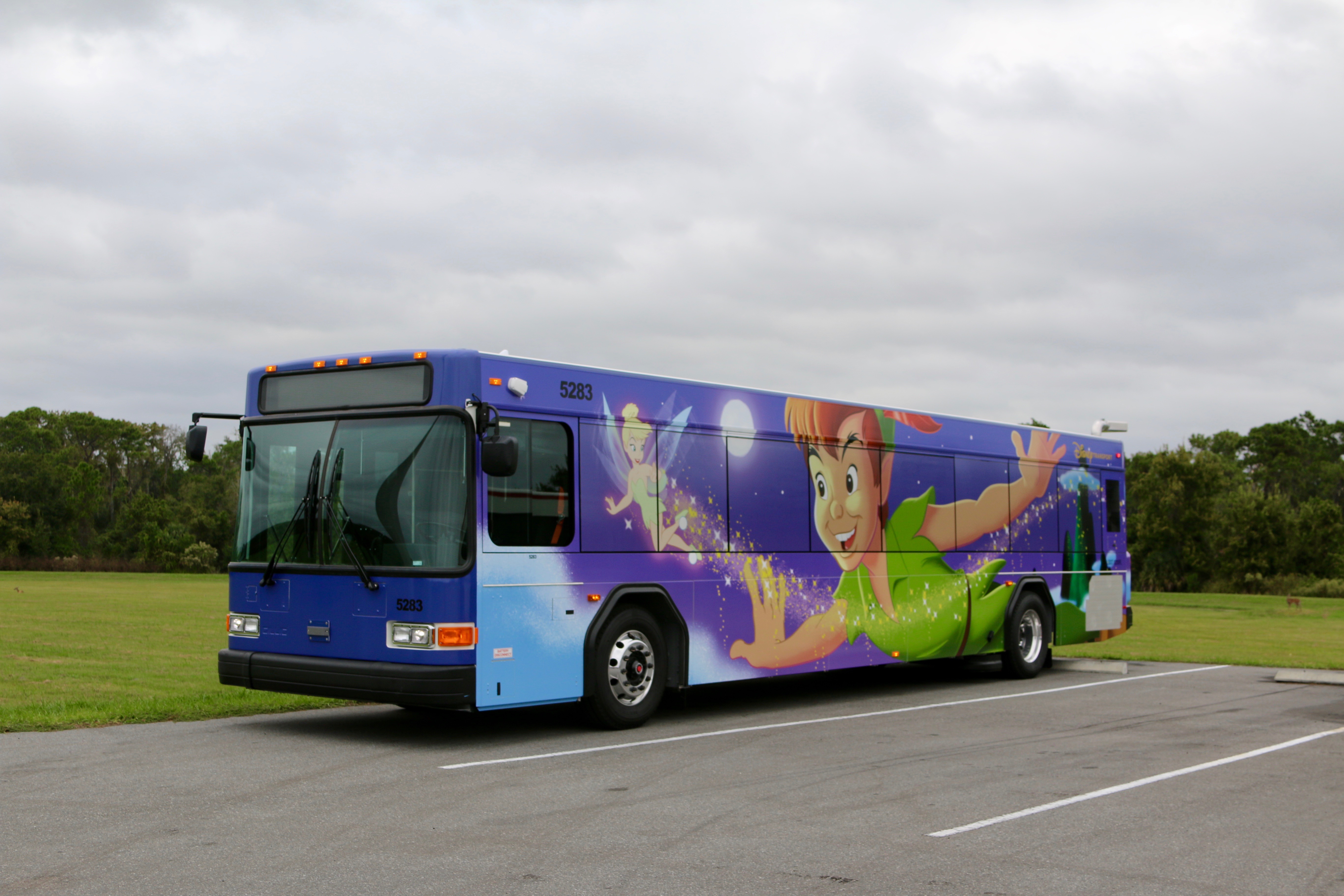 PHOTOS: New "Cinderella" and "Peter Pan" Character Bus Wraps Arrive at