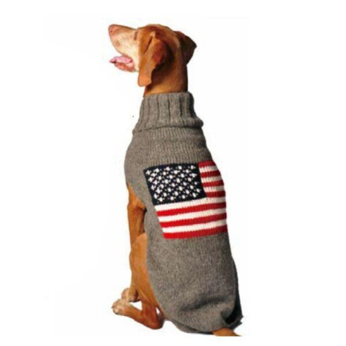 American Flag Wool Sweater-FINAL SALE - Image 1