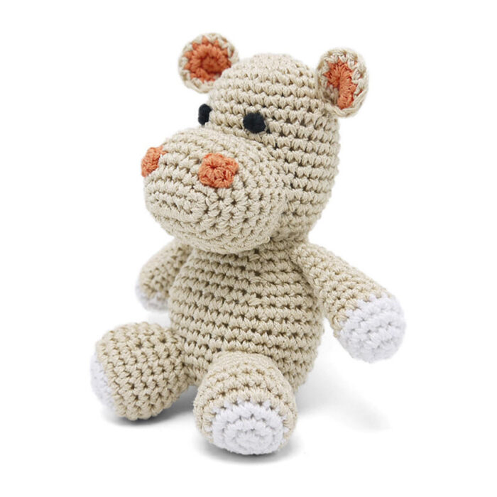 Crochet Hippo Toy - Image 1