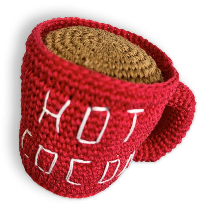 Crochet Hot Cocoa Toy - Image 1