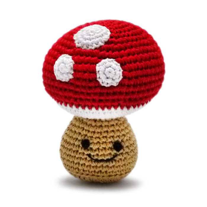 Mushroom Crochet Toy - Image 1