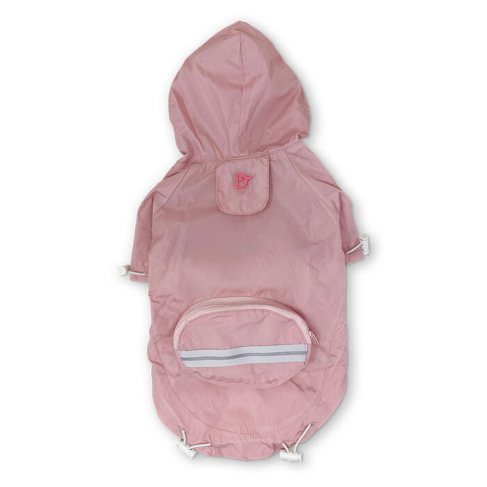 Pocket Raincoat Pastel Pink - Image 1