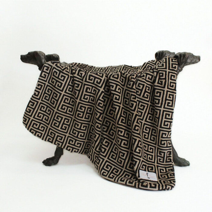 Hello Doggie Obsidian Blanket - Image 1