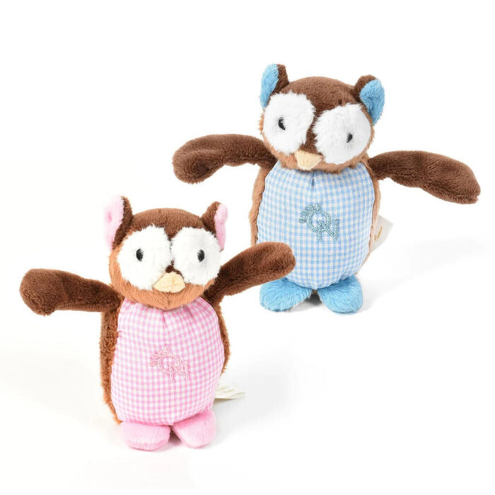 Oscar Newman Woodland Baby Owl Pipsqueak Toy - Image 1